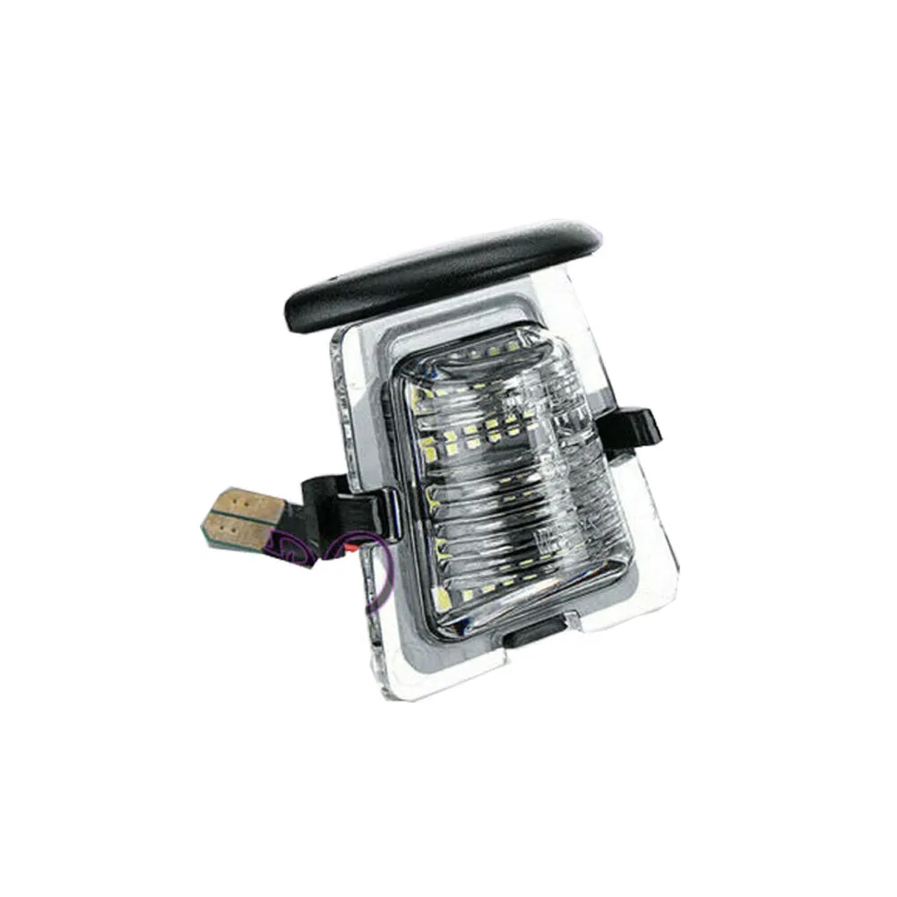 1 Pair 18 SMD White Led License Plate Lamp Light For Jeep