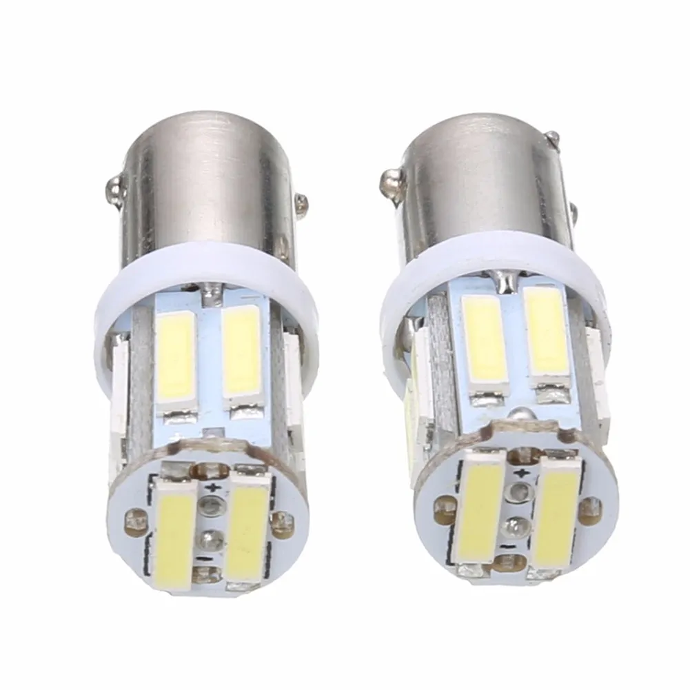 1 Pair Car Width Light Led Ba9s-7020-10 Lights 360 Degrees Beam