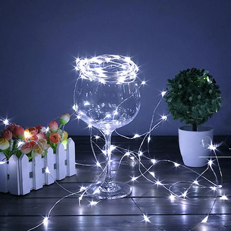10M USB LED String Light Waterproof LED Copper Wire String Holiday Outdoor Fairy Lights For Christmas Party Wedding Decoration