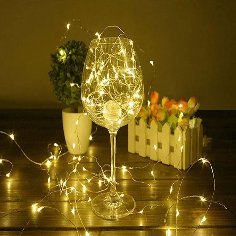 10M USB LED String Light Waterproof LED Copper Wire String Holiday Outdoor Fairy Lights For Christmas Party Wedding Decoration