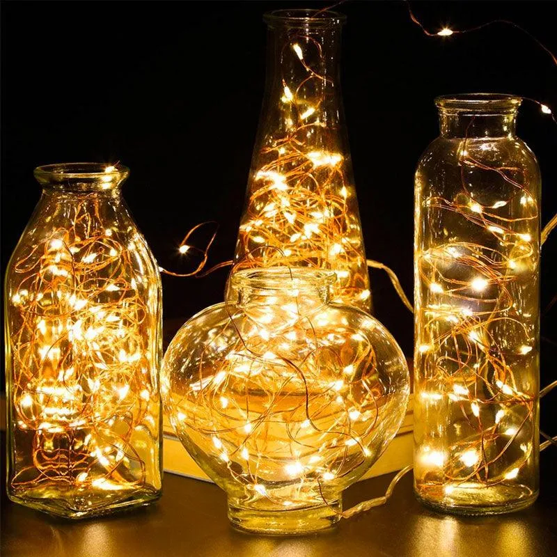 10M USB LED String Light Waterproof LED Copper Wire String Holiday Outdoor Fairy Lights For Christmas Party Wedding Decoration