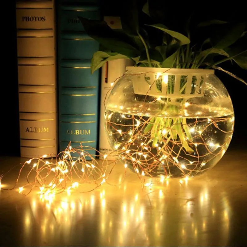 10M USB LED String Light Waterproof LED Copper Wire String Holiday Outdoor Fairy Lights For Christmas Party Wedding Decoration