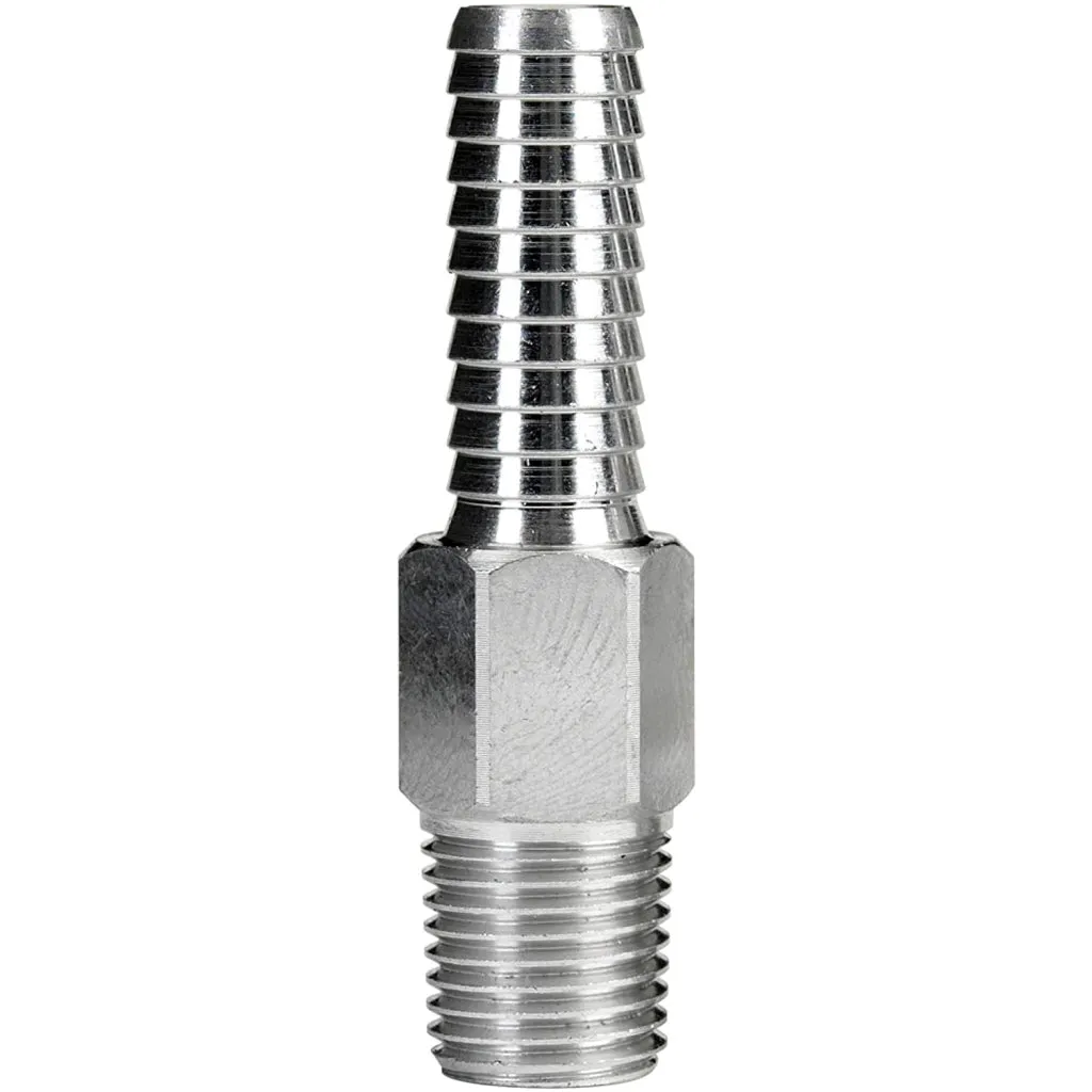 1/4" Barb x 1/4" NPT Alumn. Anti-siphon Valve