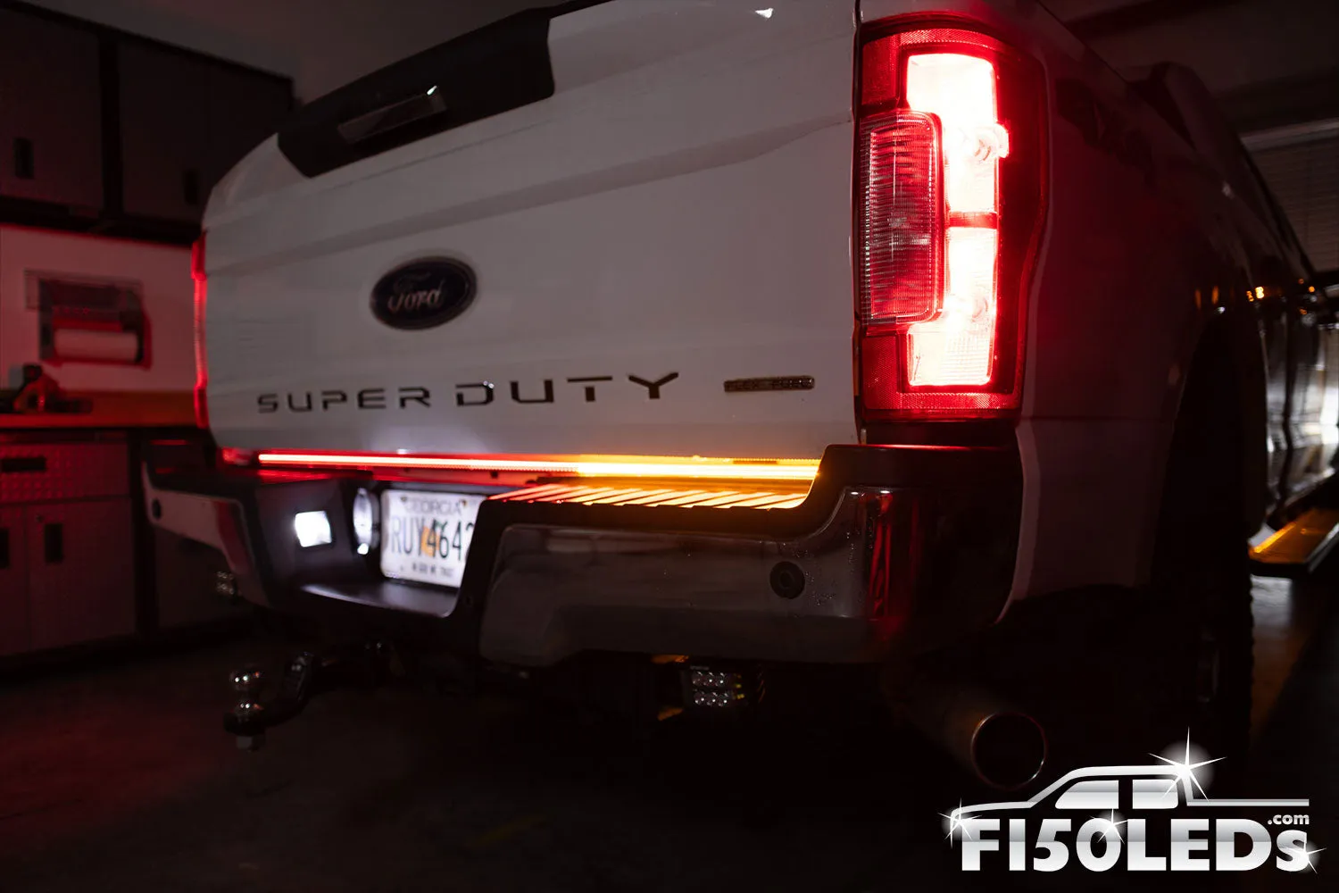 2017 - 2022 F250 Super Duty Sentinel CREE LED Tailgate Bar