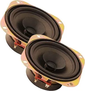 5 Core 4 inch PAIR Subwoofer Replacement DJ Speaker Sub Woofer
