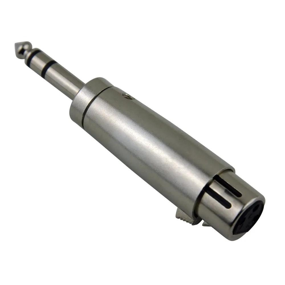 5x Pig Hog Solutions XLR(F) to TRS(M) Adapter