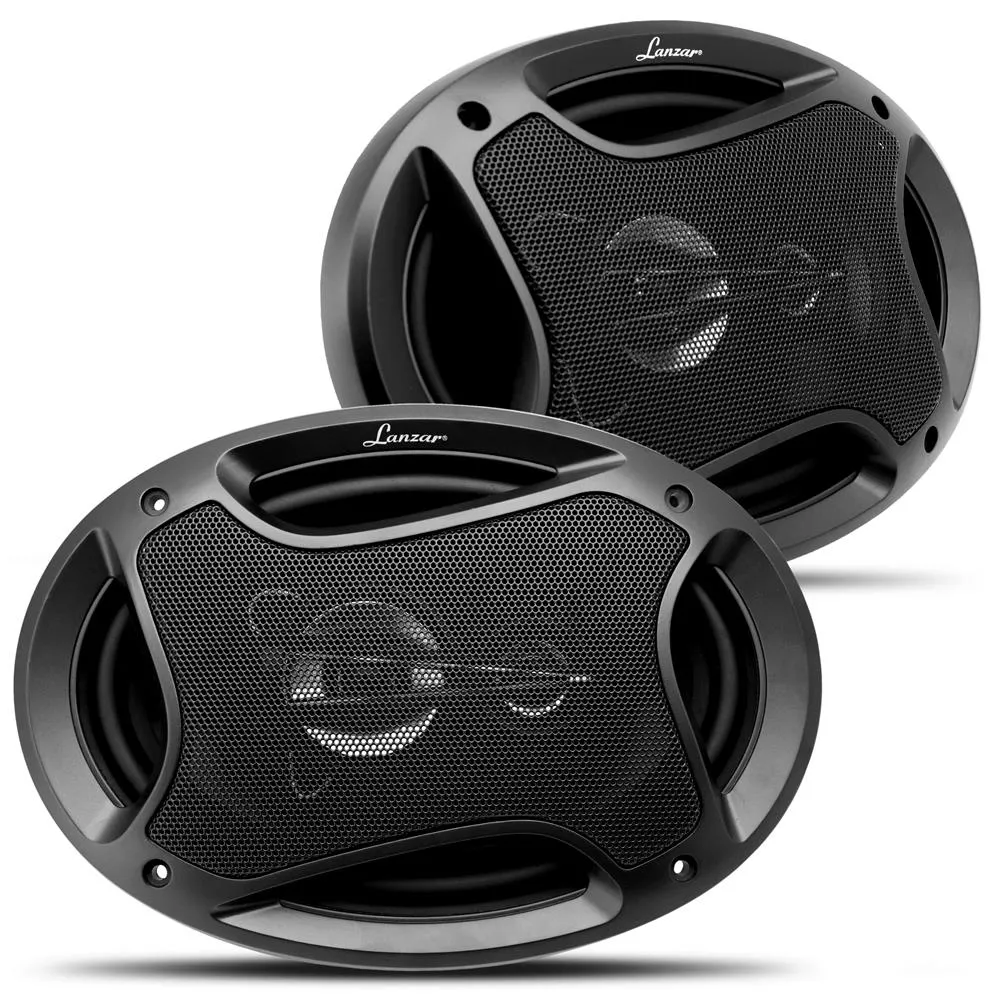 6" X 9" 600 Watts 3 Way Triaxial Speakers