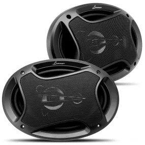 6" X 9" 600 Watts 3 Way Triaxial Speakers