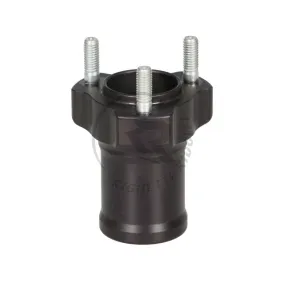 75x17mm Front Hub - Black