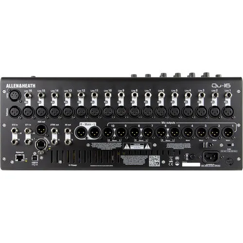 Allen & Heath Qu-16 Digital Mixer (Chrome Edition)