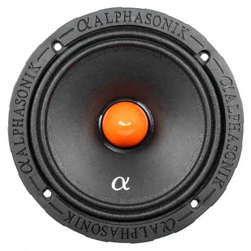 Alphasonik 6.5" Midrange Speakers 1400 Watts Max 8 Ohm Venum Series VCA658 Pair