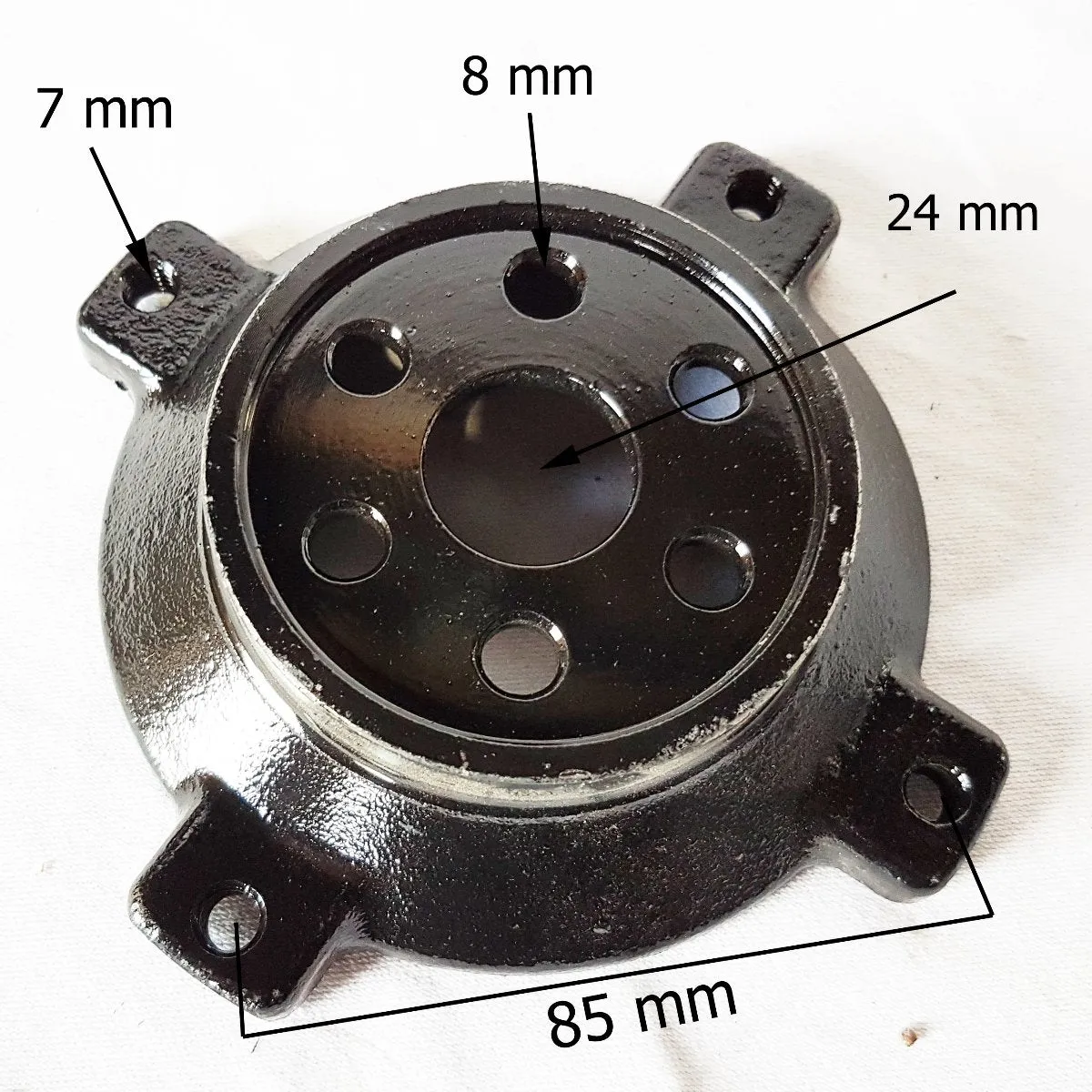 AM010 REAR DISC / SPROCKET MOUNT HUB BASHAN BS200AU-11B BS250AS-43 QUAD BIKE