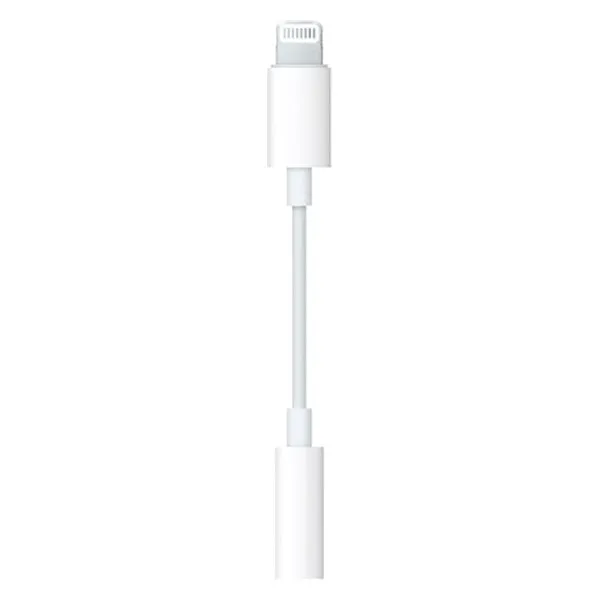 Apple 3.5mm Lightning To Headphone Jack Adapter - White | MMX62ZM/A