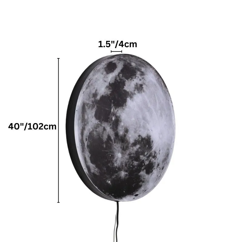 Astro Moon Wall Lamp Illuminated Art