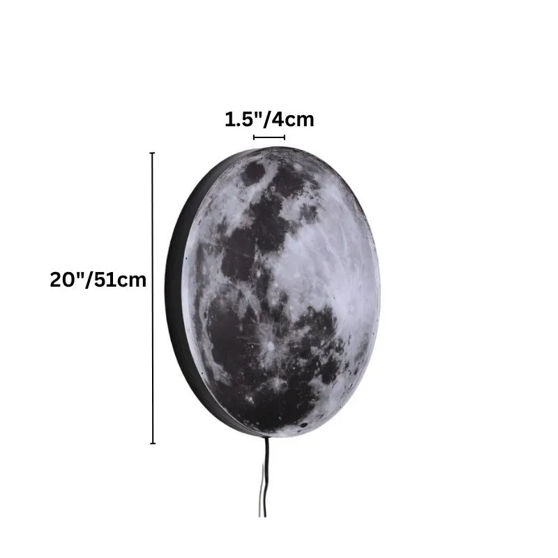 Astro Moon Wall Lamp Illuminated Art