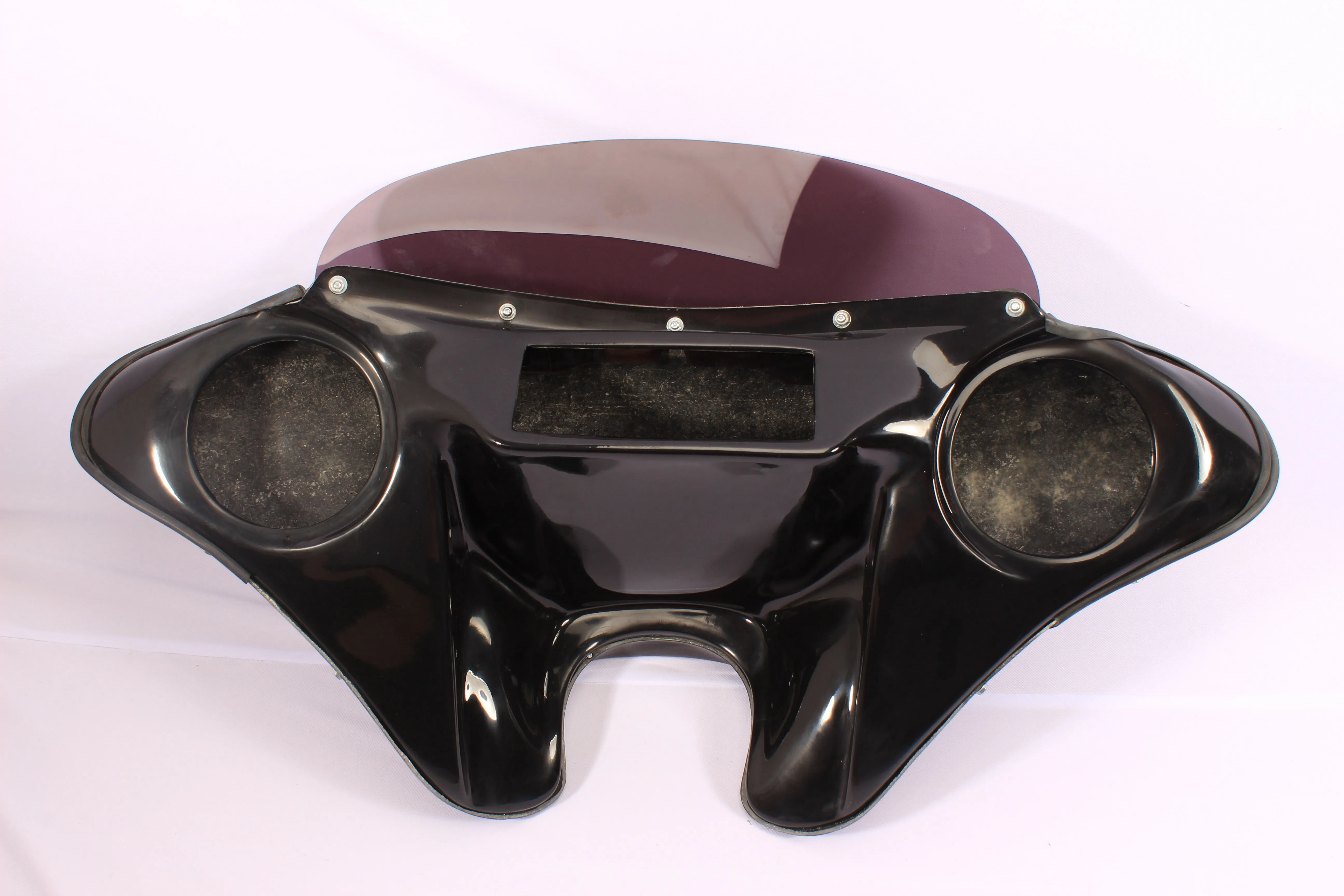 BATWING FAIRING WINDSHIELD FOR SUZUKI VS 1400 Intruder 6.5" SPEAKER