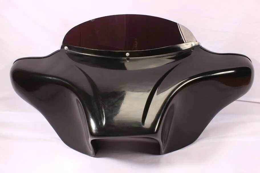 BATWING FAIRING WINDSHIELD HONDA VT1100 SHADOW SABRE 00-08 5" SPEAKER FIBERGLASS