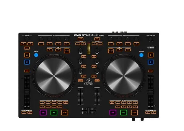 Behringer CMD Studio 4a 4-deck DJ MIDI Controller with 4-Channel Audio Interface
