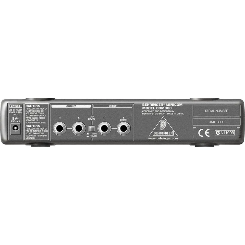 Behringer COM800 Graphic Equalizer