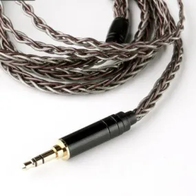 BGVP 6N OCC Silver 8 Core Hybrid HiFi Earphone Upgrade Cable