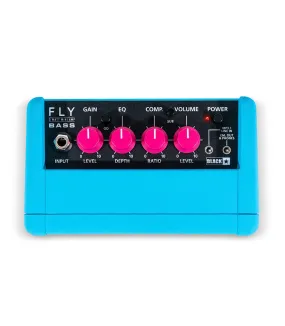 Blackstar Fly 3 Limited Edition Neon Blue 3 Watt Mini Bass Combo Amplifier