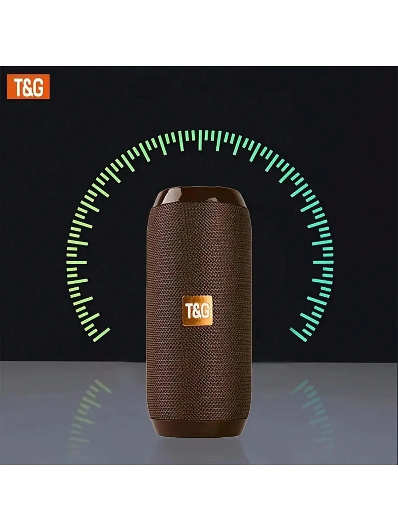 Bluetooth speaker with wireless microphone|10W High Power 3D Stereo Bluetooth Speaker