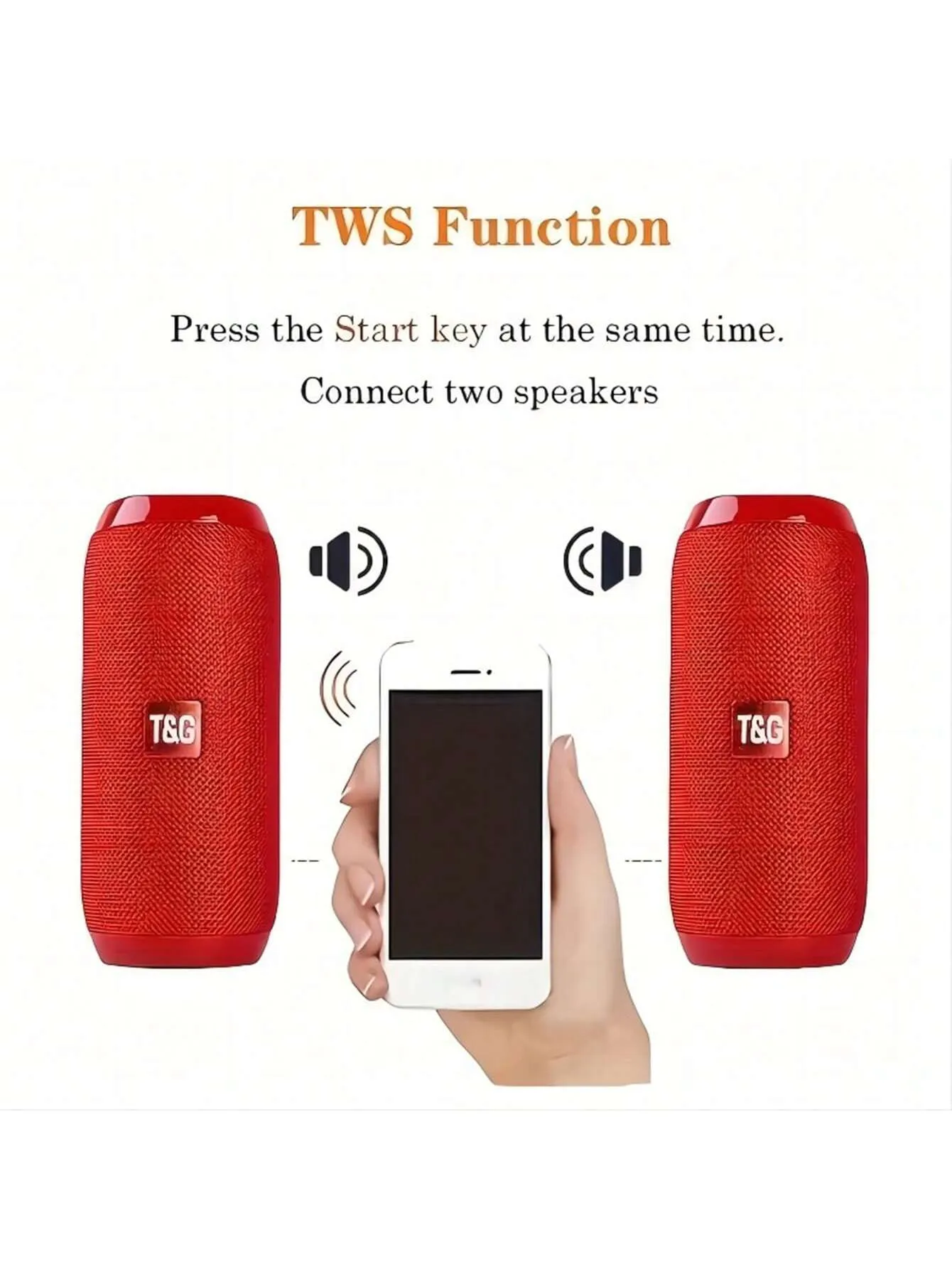 Bluetooth speaker with wireless microphone|10W High Power 3D Stereo Bluetooth Speaker