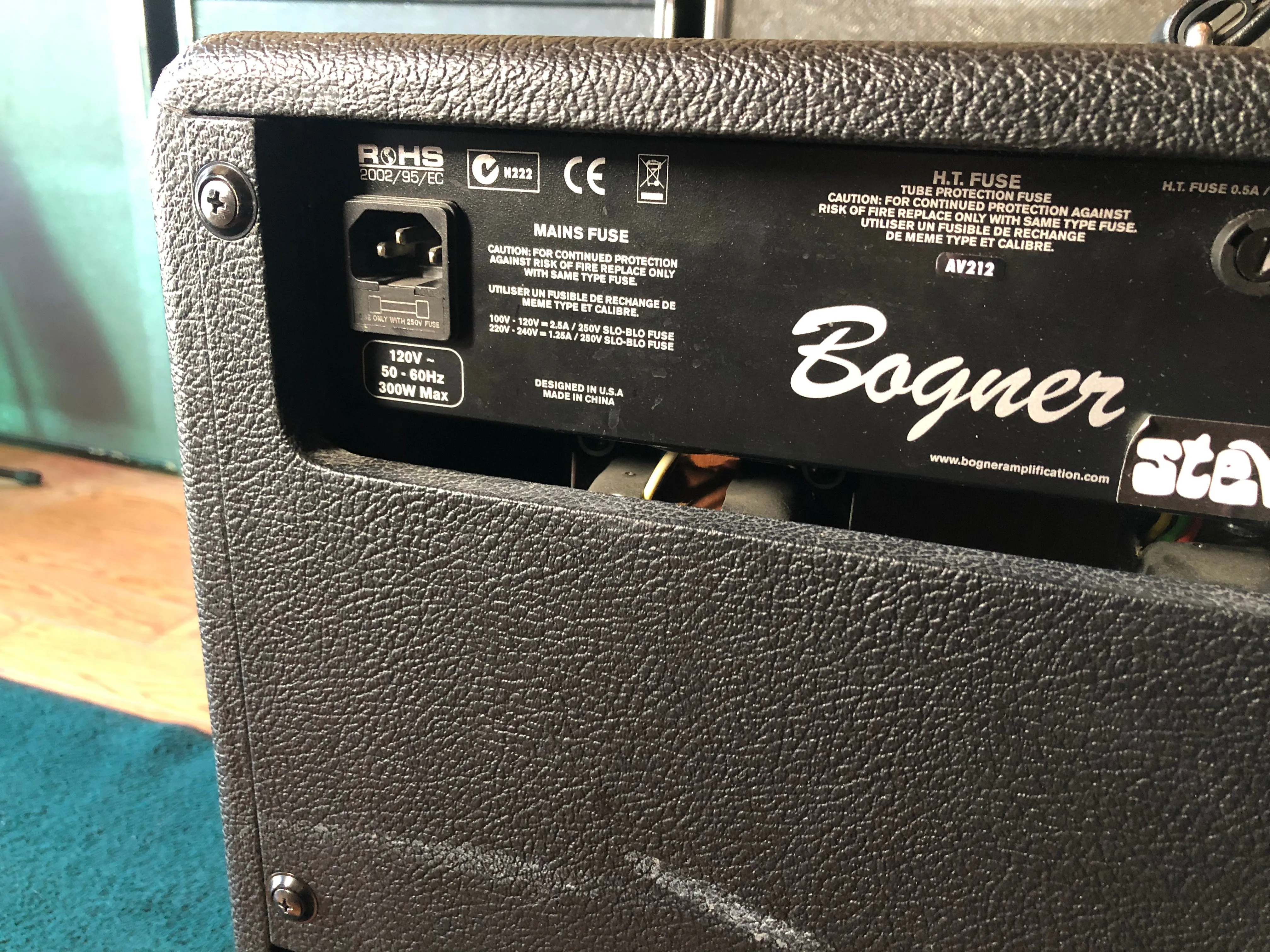 Bogner Alchemist 2x12 Tube Combo Used