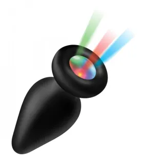 Booty Sparks Silicone Light Up Anal Plug - Large
