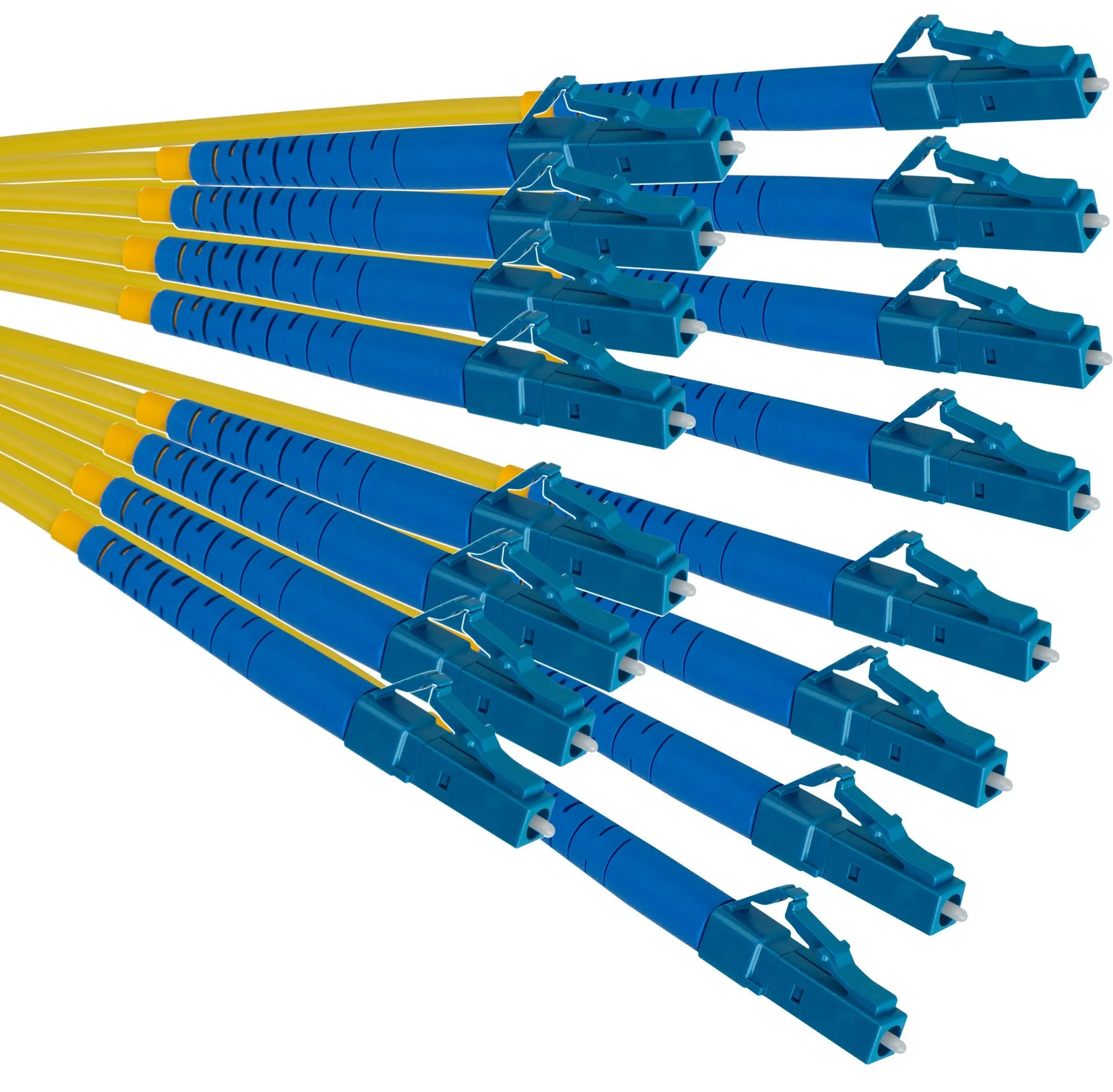 Camplex 8-Channel LC-Single Mode Tactical Fiber Optical Snake - 1000 Foot