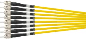 Camplex 8-Channel ST-Single Mode Tactical Fiber Optical Snake- 750 Foot