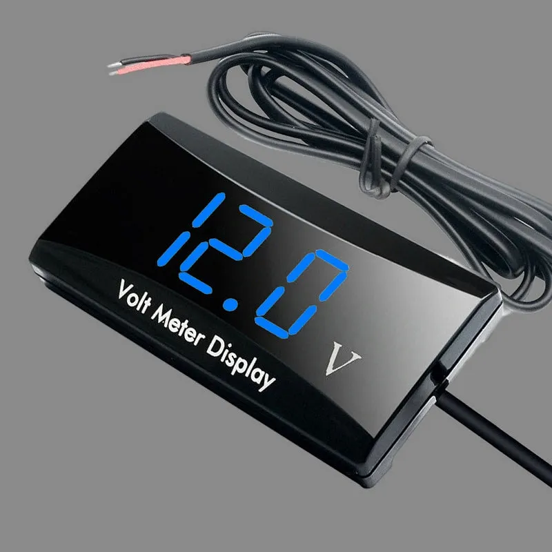 Car Voltmeter 8V-16V Led Digital Display Battery Detection