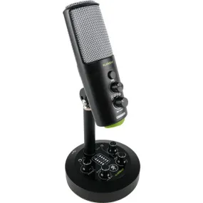 CHROMIUM Premium USB Condenser Microphone with Built-in 2-Channel Mixer