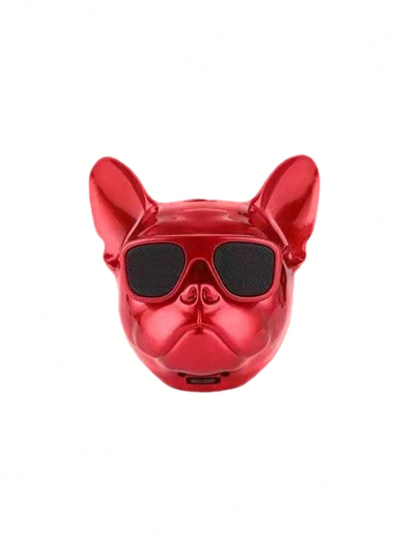 Creative Puffer Dog Design Wireless Speaker Touch Dog Head