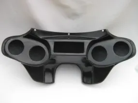 CUSTOM BATWING FAIRING WINDSHIELD  Harley Dyna Switchback SPEAKERS BAGGER LOW