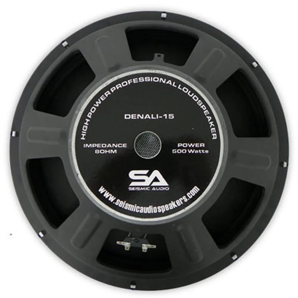 Denali 15"" Loudspeaker - Steel Frame Driver for PA Speakers