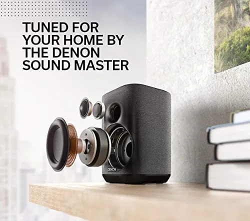 Denon Home 150 Wireless Speaker | HEOS, Alexa Built-in, AirPlay 2