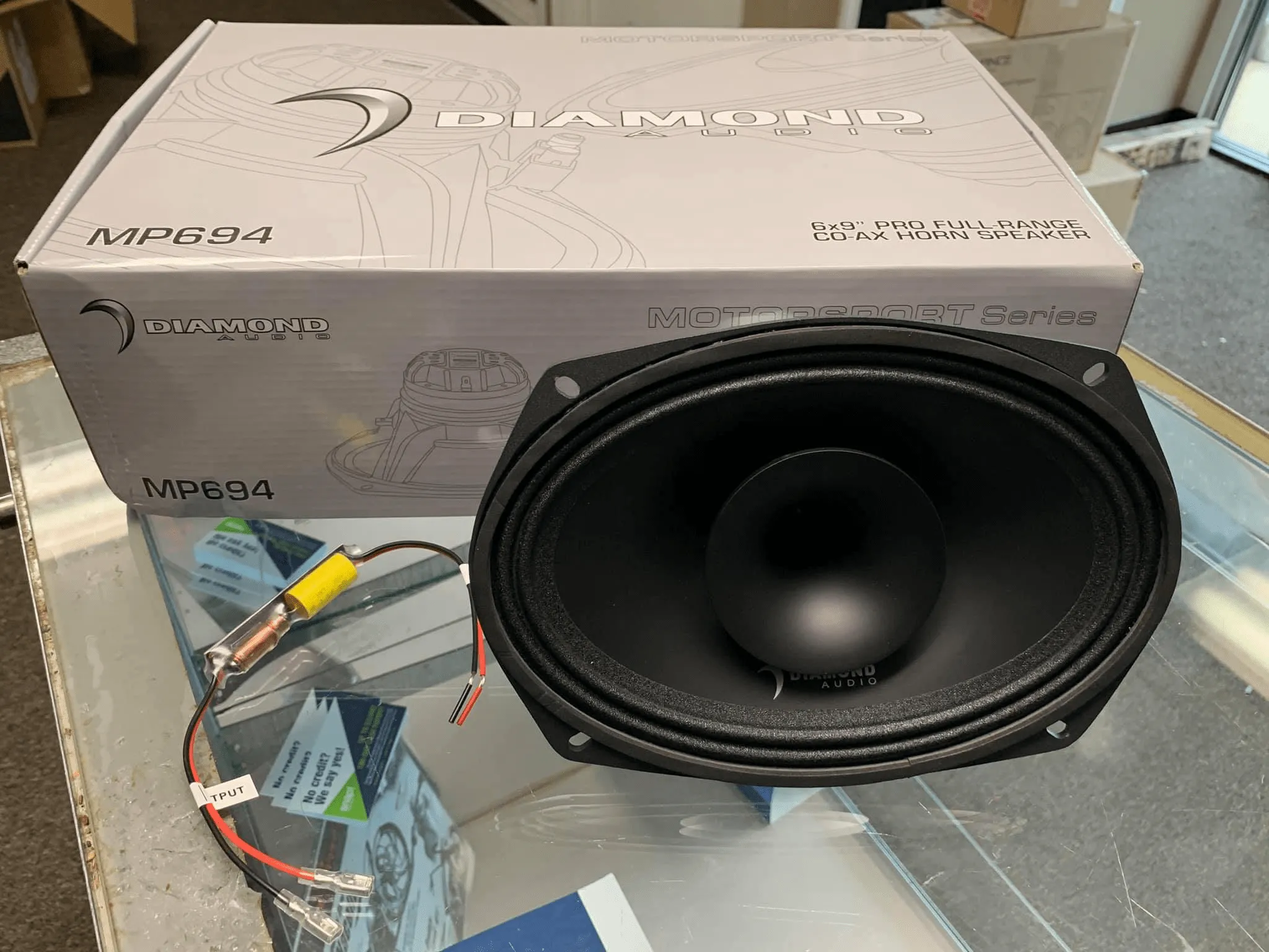 Diamond Audio MP69 (2Ω and 4Ω) 6x9" Pro Coaxial Speaker