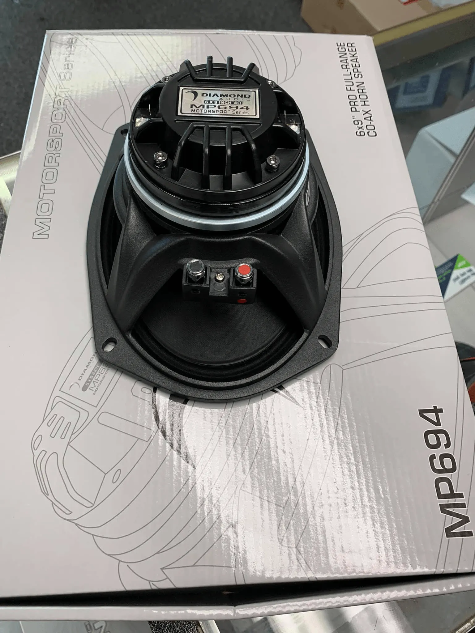 Diamond Audio MP69 (2Ω and 4Ω) 6x9" Pro Coaxial Speaker
