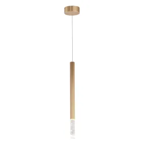 Diaphane 2 in. LED Pendant Light Gold Finish