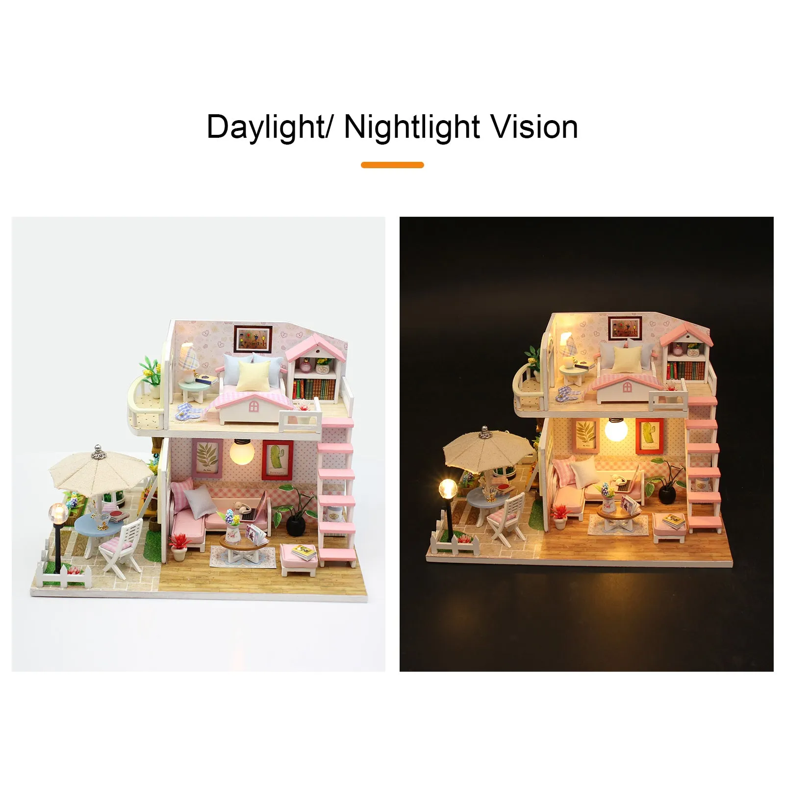 DIY Wooden Dollhouse Miniature