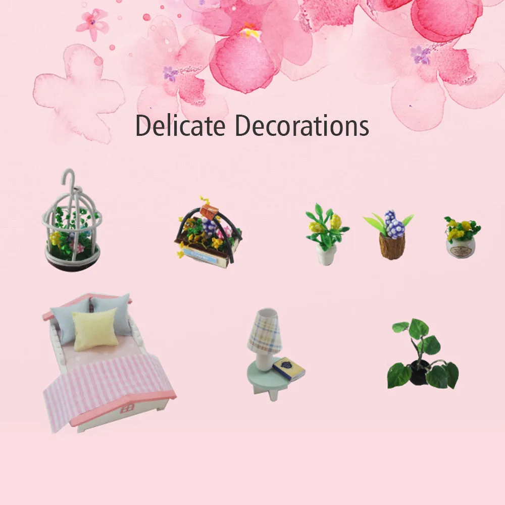 DIY Wooden Dollhouse Miniature