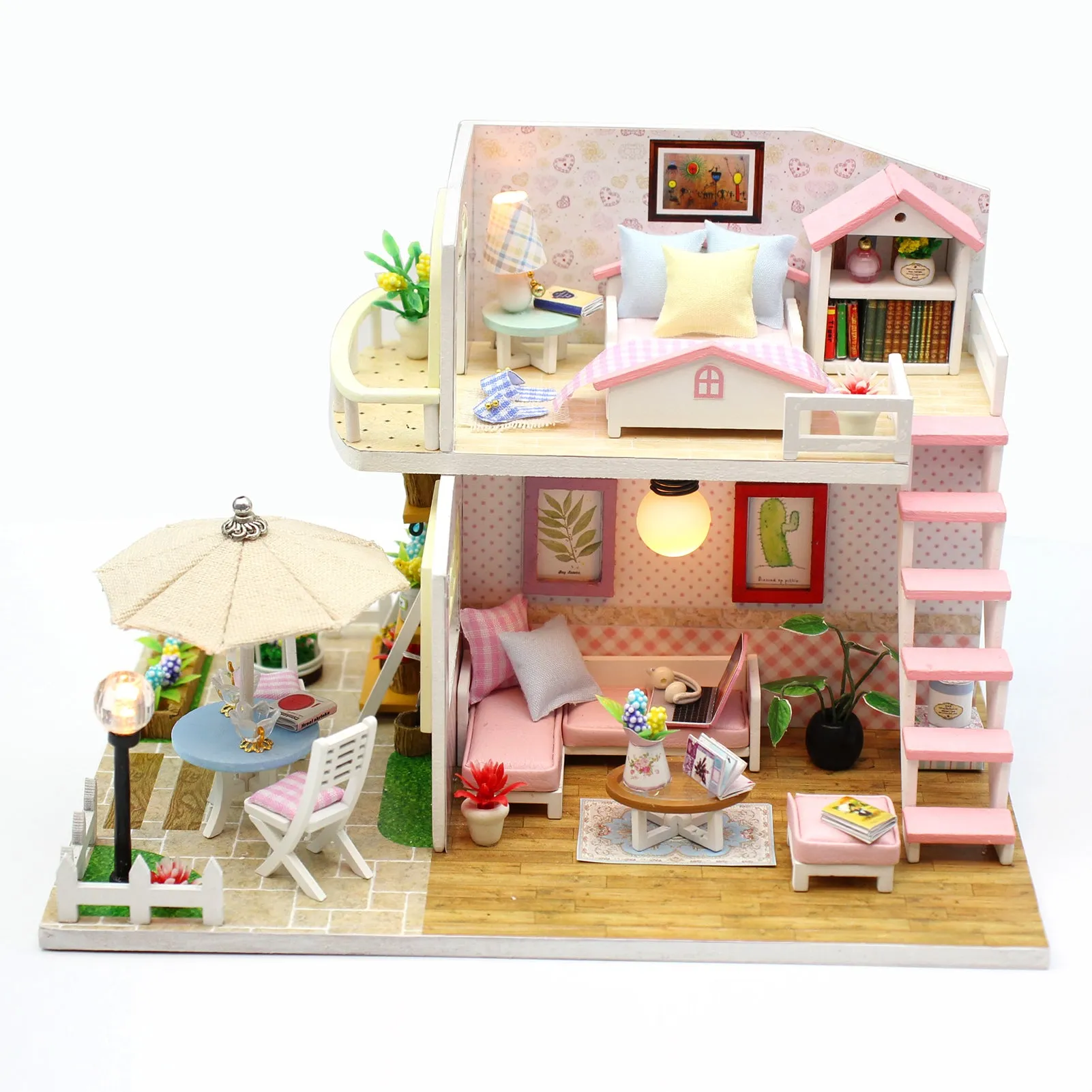 DIY Wooden Dollhouse Miniature