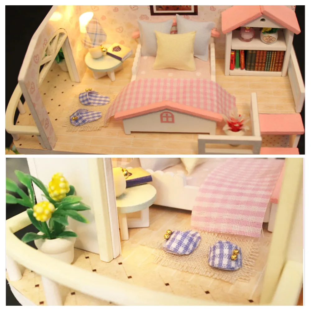 DIY Wooden Dollhouse Miniature