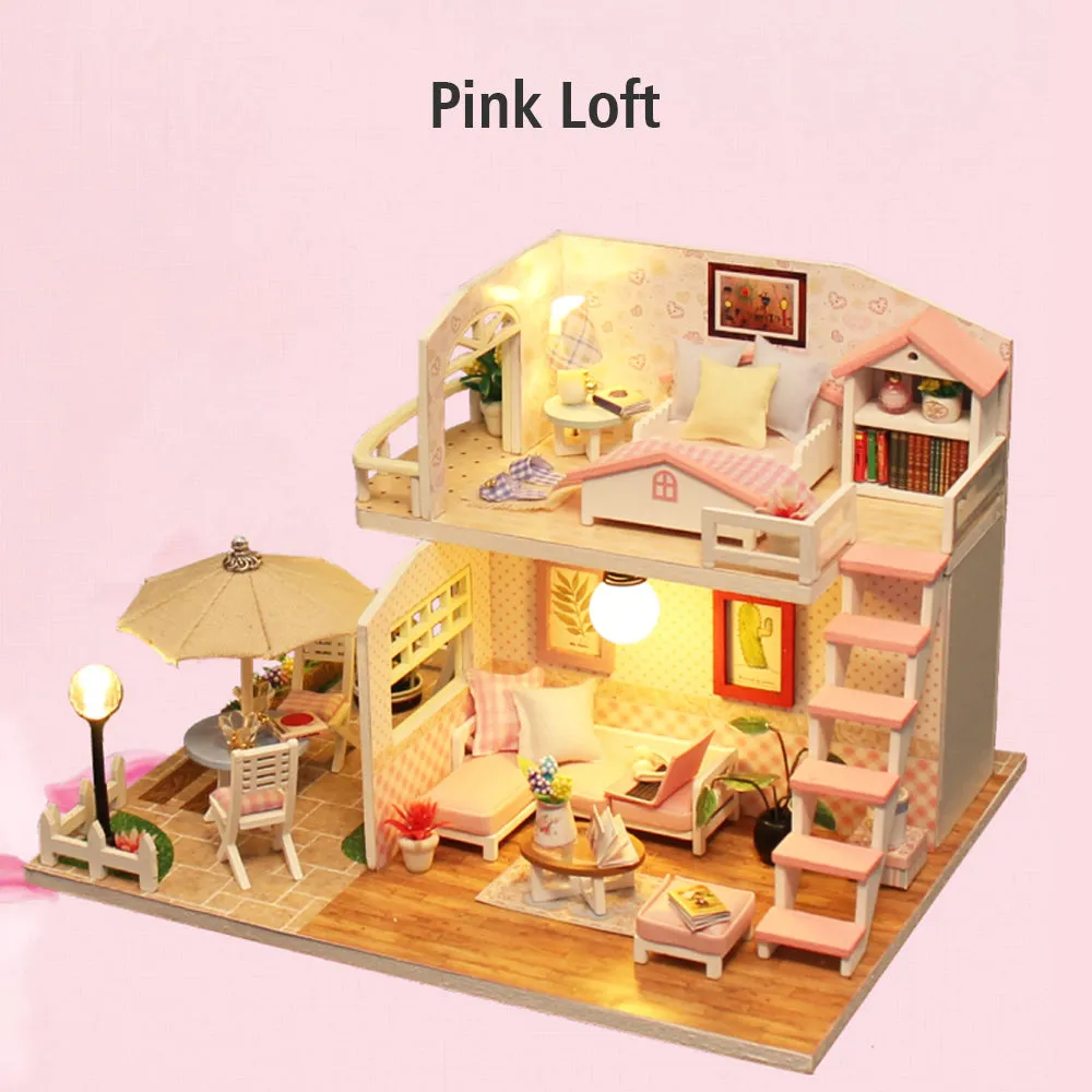 DIY Wooden Dollhouse Miniature