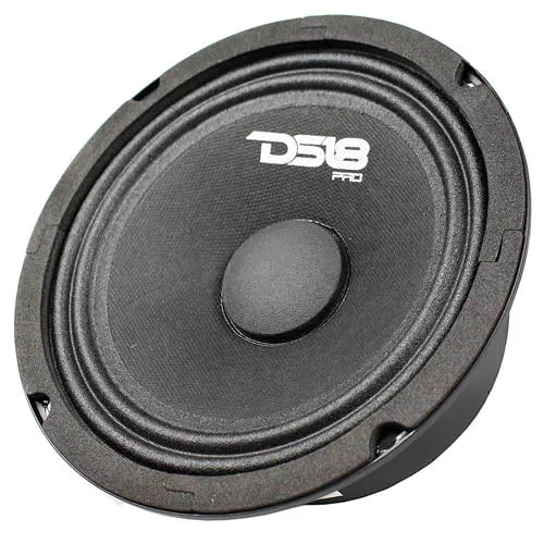DS18 PRO-GM6.4 6.5" Midrange Loud Speaker 4 Ohm 480 Watts Max Mid Range Single