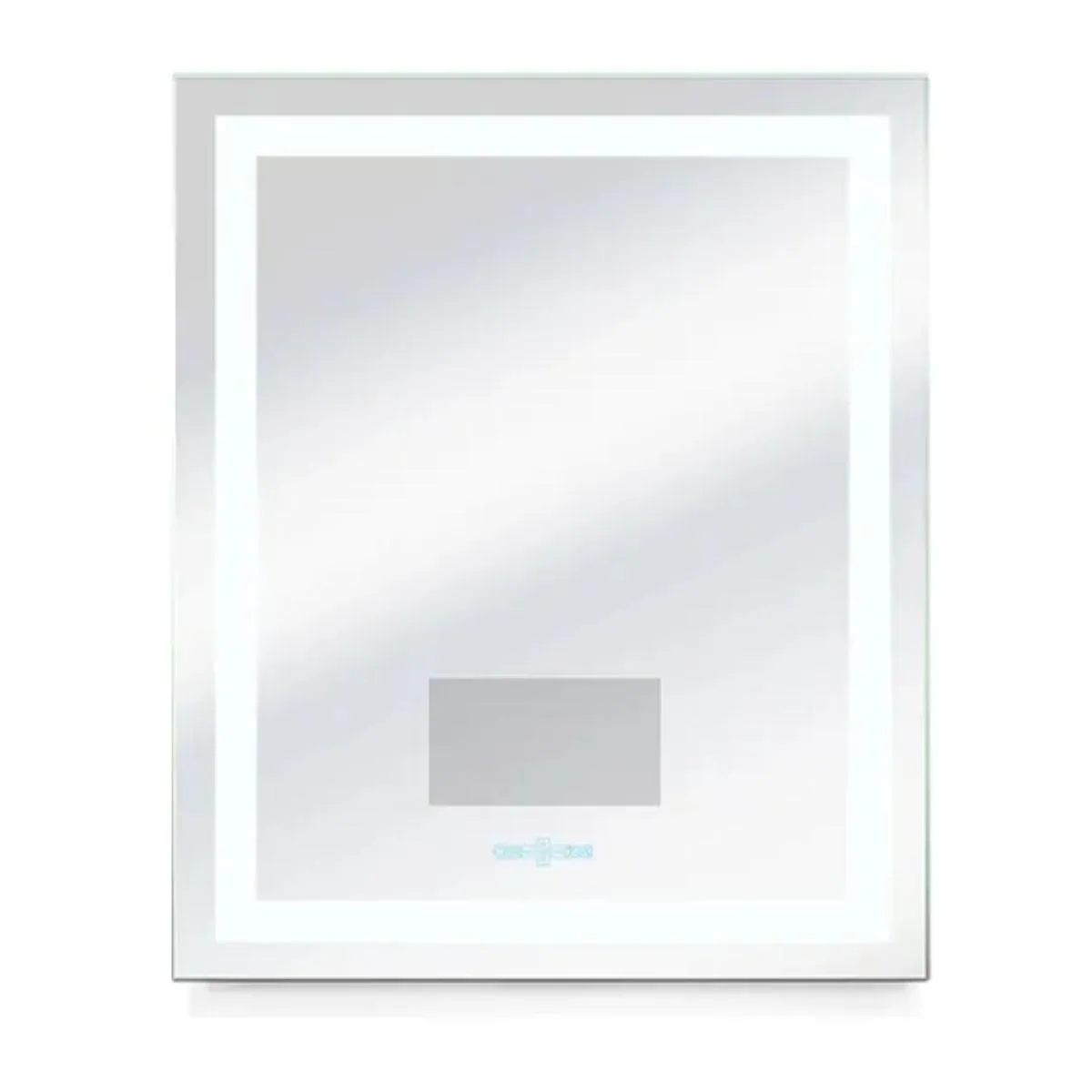 Edison 30 In. X 36 In. Tri-color LED Wall Mirror With 13.3 in. LCD Television and Touch On/Off Dimmer Function