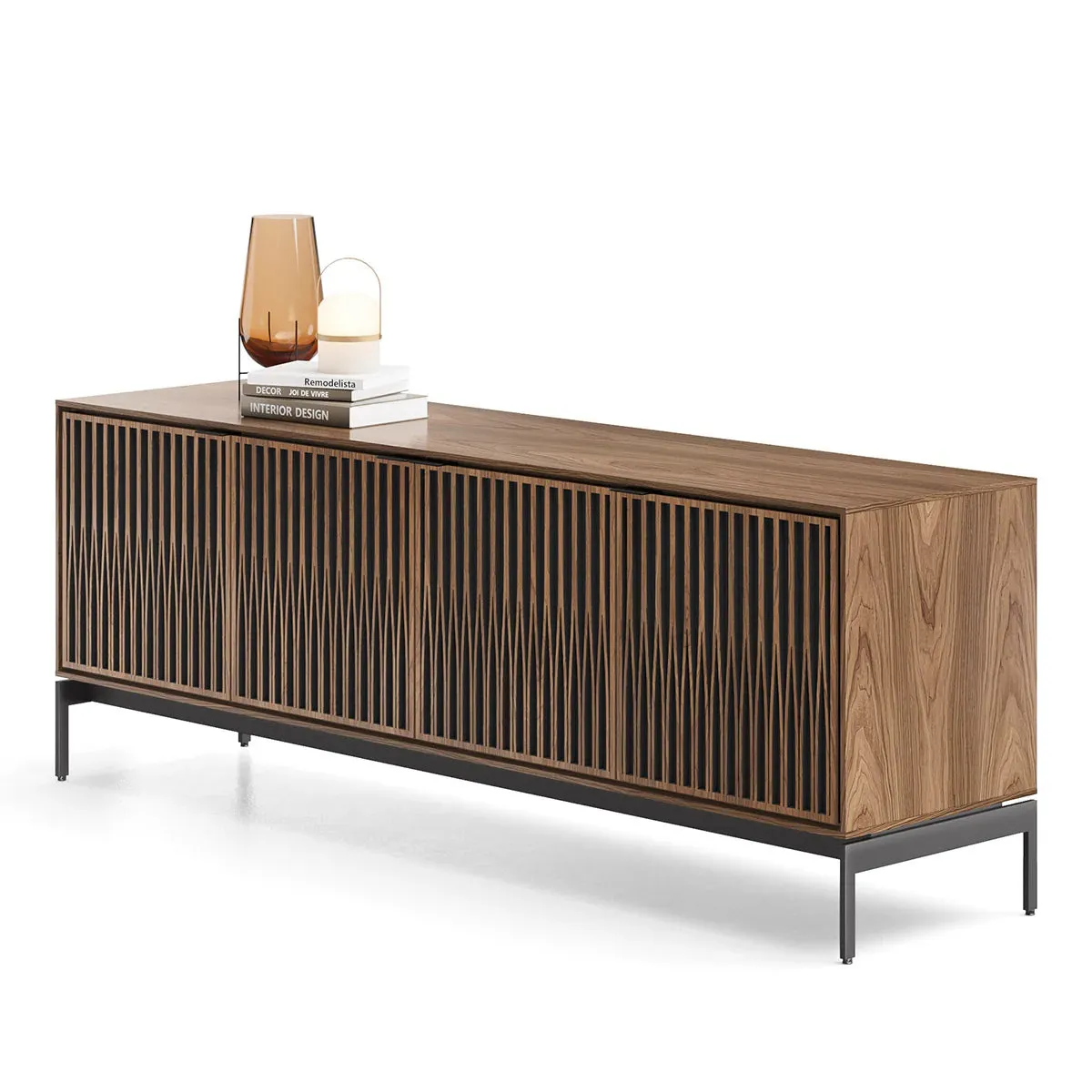 Elements 8709 Tune Media Cabinet with Console Base