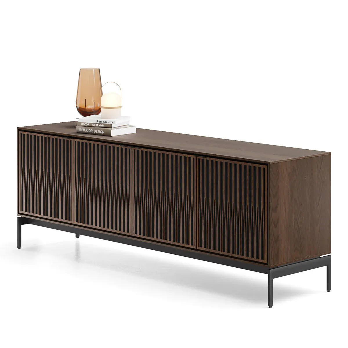 Elements 8709 Tune Media Cabinet with Console Base