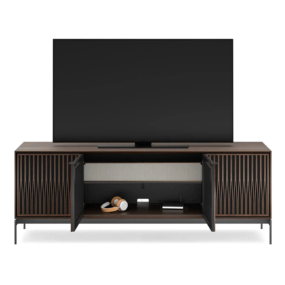 Elements 8709 Tune Media Cabinet with Console Base